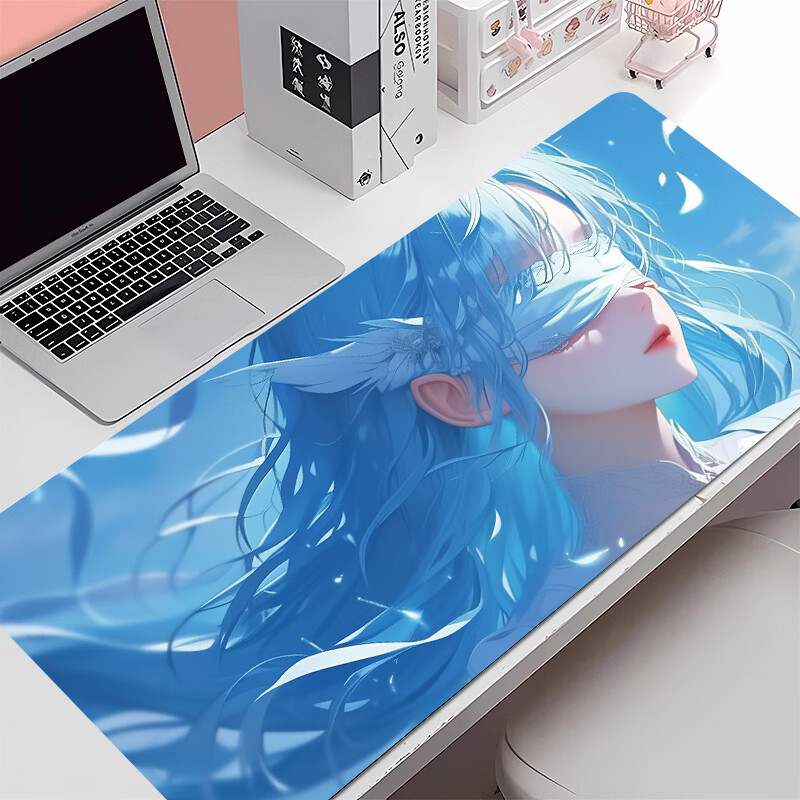 Juyingfeng Mouse Pad Medium And Small Sizes for Office, Home, Bed, Mobile Computer Desk, Non-Slip Washable Writing And Gaming Mouse Pad 60*30cm Zhiqianli 14