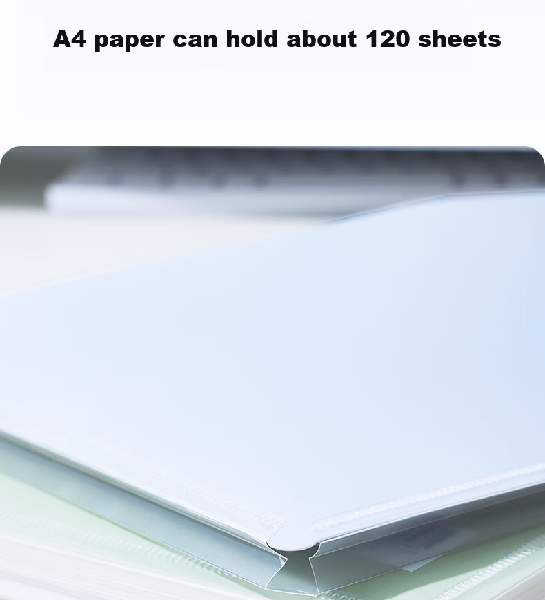 Deli 13-Slot A4 Landscape Large Capacity Accordion File Folder, Exam Paper Storage Bag, High-Quality Multi-Layer Expandable Student Business Organizer, Document Protection PM102 Brow 5