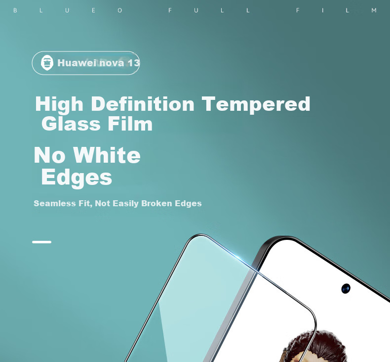 Mr. Blue Gorilla Huawei Nova 15 Pro/15 Ultra Screen Protector Tempered Glass Full Coverage HD Anti-Drop Phone Protective Film 2