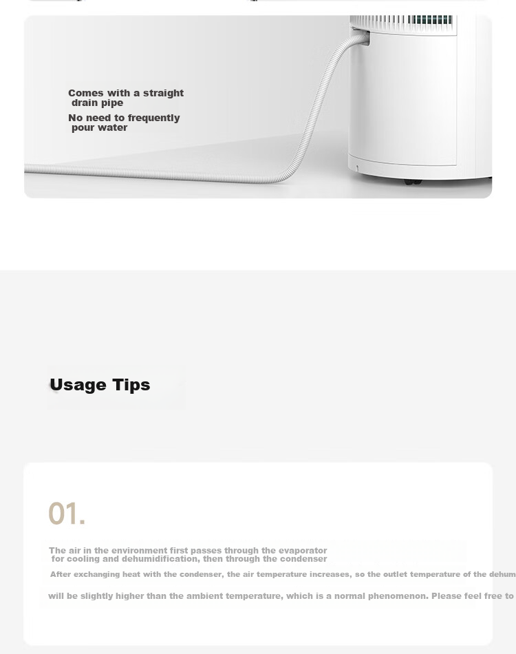 Mijia Xiaomi Dehumidifier Max Full Inverter Dehumidifier Air Purifier All-in-One Home Villa Basement Clothes Drying Dehumidifier VD60J-VA5A 21