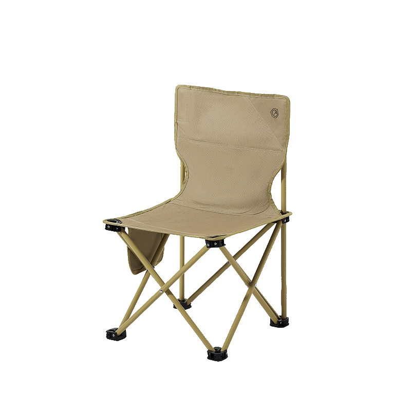 JD Original Outdoor Folding Chair, Oxford Fabric Picnic Table And Chairs, Outdoor Camping Chair, Portable Folding Chair, Sand Color, Medium Size