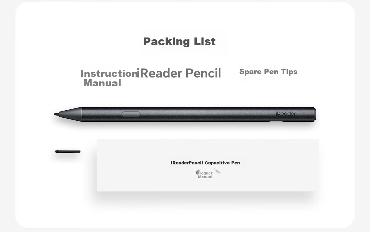 IReader [Ocean4/5C Series Exclusive] Pencil Capacitive Stylus 9