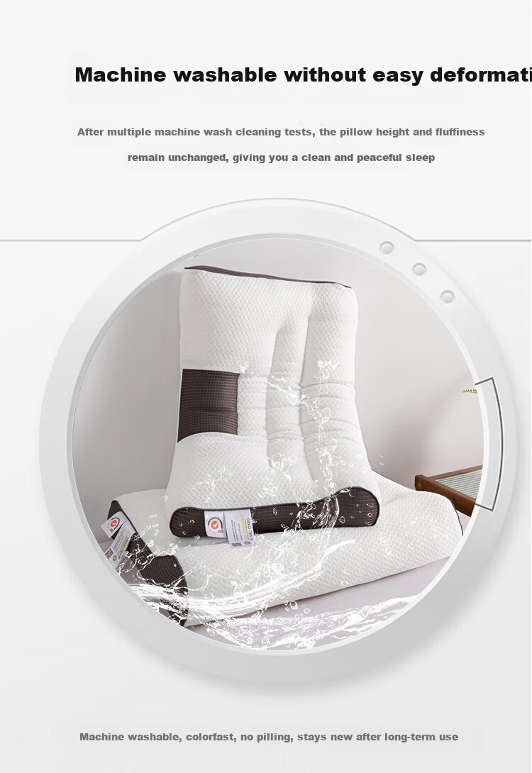 Yierman 4D Three-Dimensional Cervical Pillow for Deep Sleep, Adult Men's Sleeping Special, Hotel Single Person Version, Buy Two Pairs 13