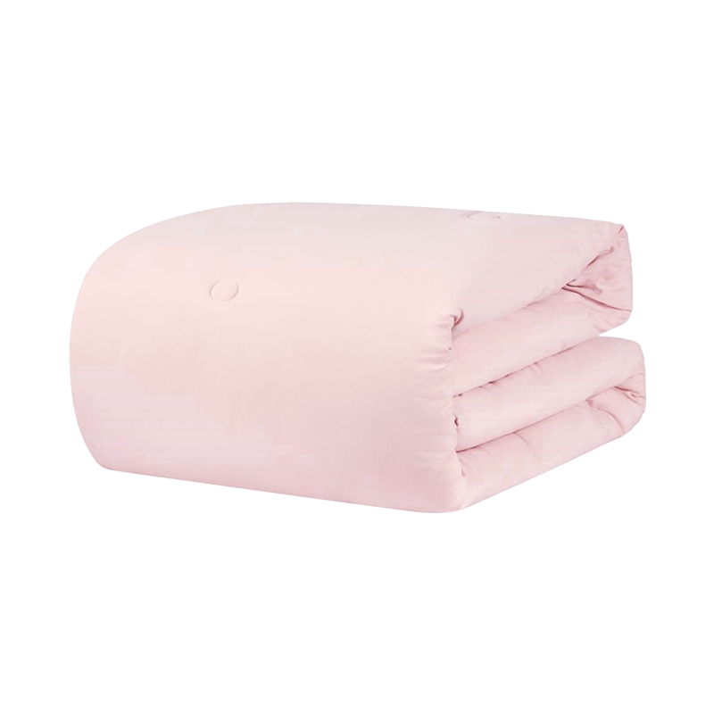 JD Original Seven-Hole Fiber Lotus Root Quilt, Antibacterial Class A Ultra-Warm Spring And Autumn Comforter, 3 Jin (1.5kg), 1.5x2m, Lotus Pink