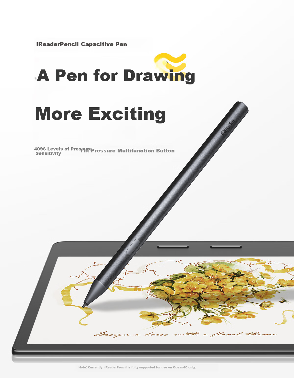 IReader [Ocean4/5C Series Exclusive] Pencil Capacitive Stylus 1
