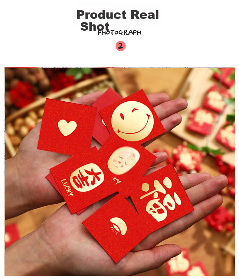 Jiayan New Year Coins, Red Envelopes, 2025 Spring Festival, Business Opening And Housewarming Lucky Money Packets, Door-Blocking Coins, Red Packets, 30 Pieces 3