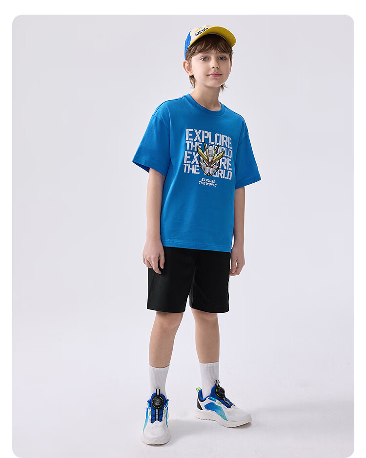 BALABALA Children's Clothing, Kids' Pants, Summer Thin Shorts, 2025 Boys' Knee-Length Shorts, Quick-Drying Breathable, 208225109102 8