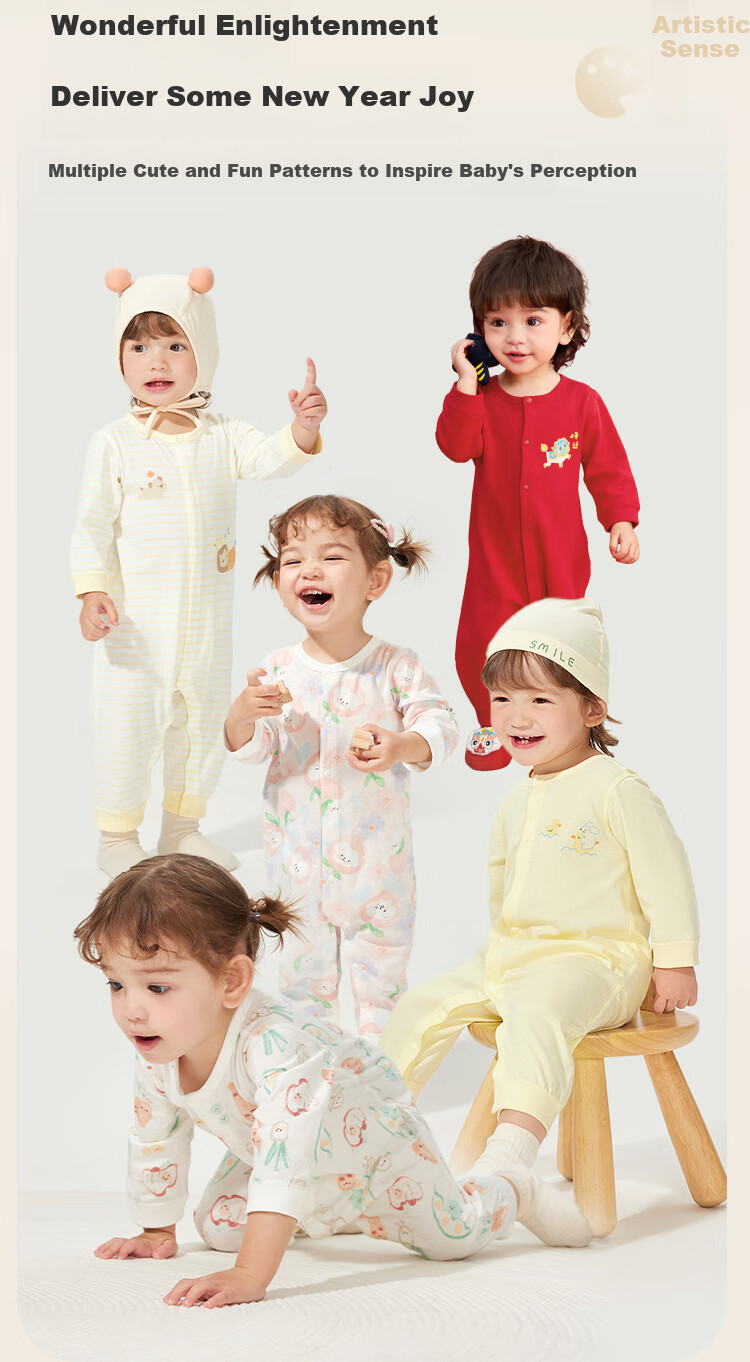 BALABALA Children's Clothing, Baby Romper, Infant Clothes, Newborn Onesie, Crawling Suit, Two-Piece Set for 2025, 209125133202 5