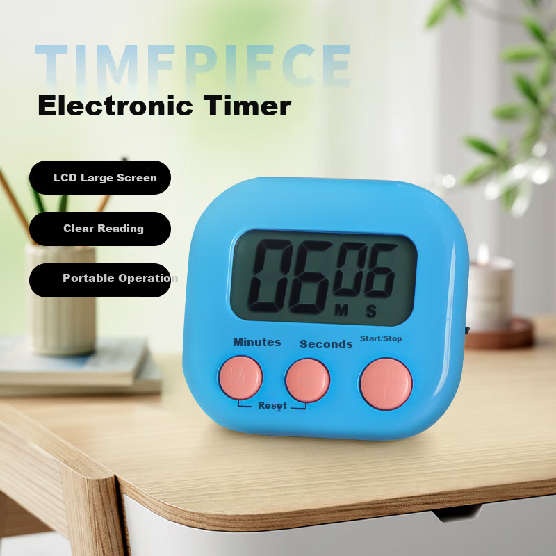 TaTanice Elementary School Timer, Study Time Management, Large LED Display, Magnetic Stand And Place, Parental One-Key Setting, Learning Focus, Children's Homework Countdown Timer