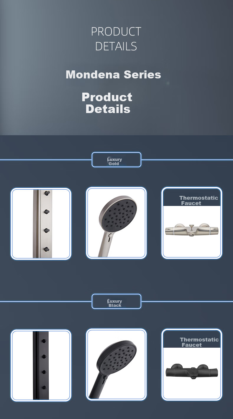 MOEN Shower Head, Smart Constant Temperature Shower, Piano Key Large Top Spray, Micro-Bubble, Milk White, Complete Set, 51432 12