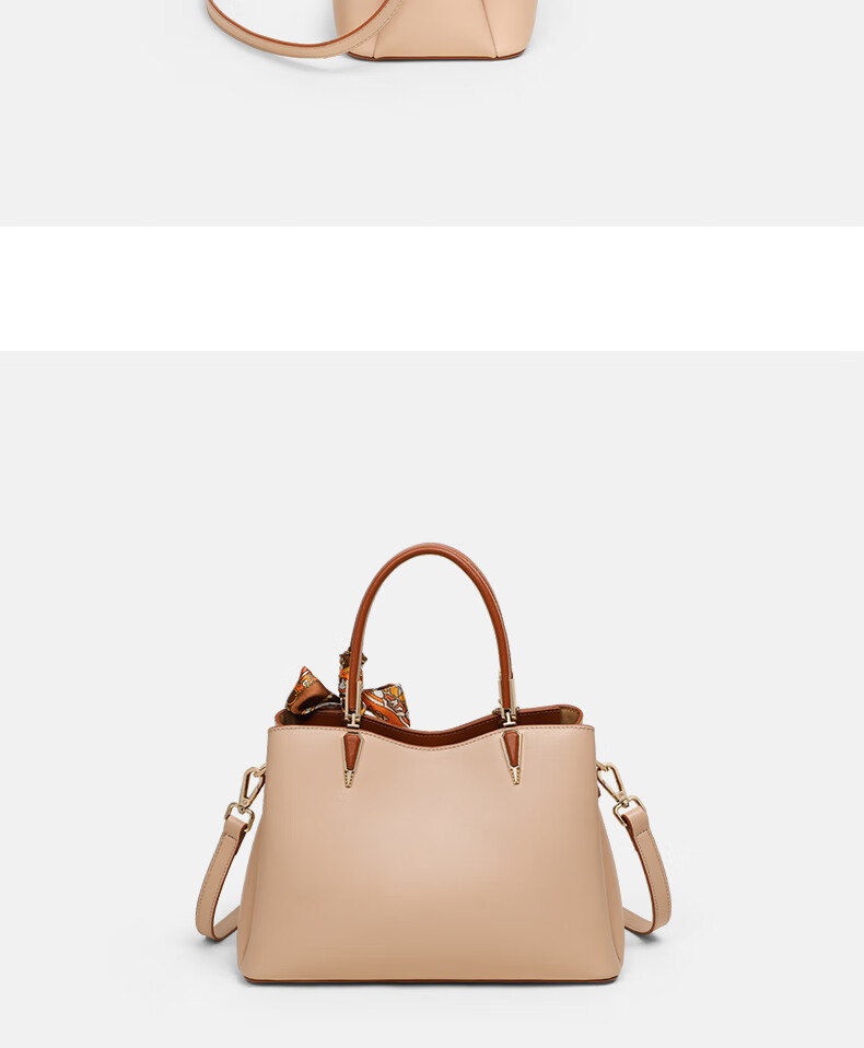 C.BANNER Leather Large Capacity Crossbody Shoulder Handbag Lightweight Luxury Gift for Women Girlfriend Birthday New Year 9