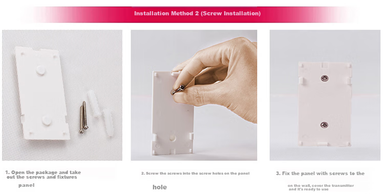 Advent P2 Transmitter Wireless Doorbell Self-Generating Independent Button (Cannot Be Used Alone) 8