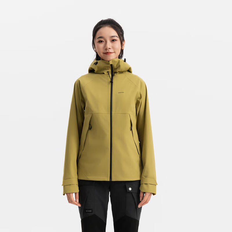 DECATHLON New Women's Hard Shell MH500 Asian Fit Outdoor Windproof Waterproof Mountaineering Jacket L-5451474 10