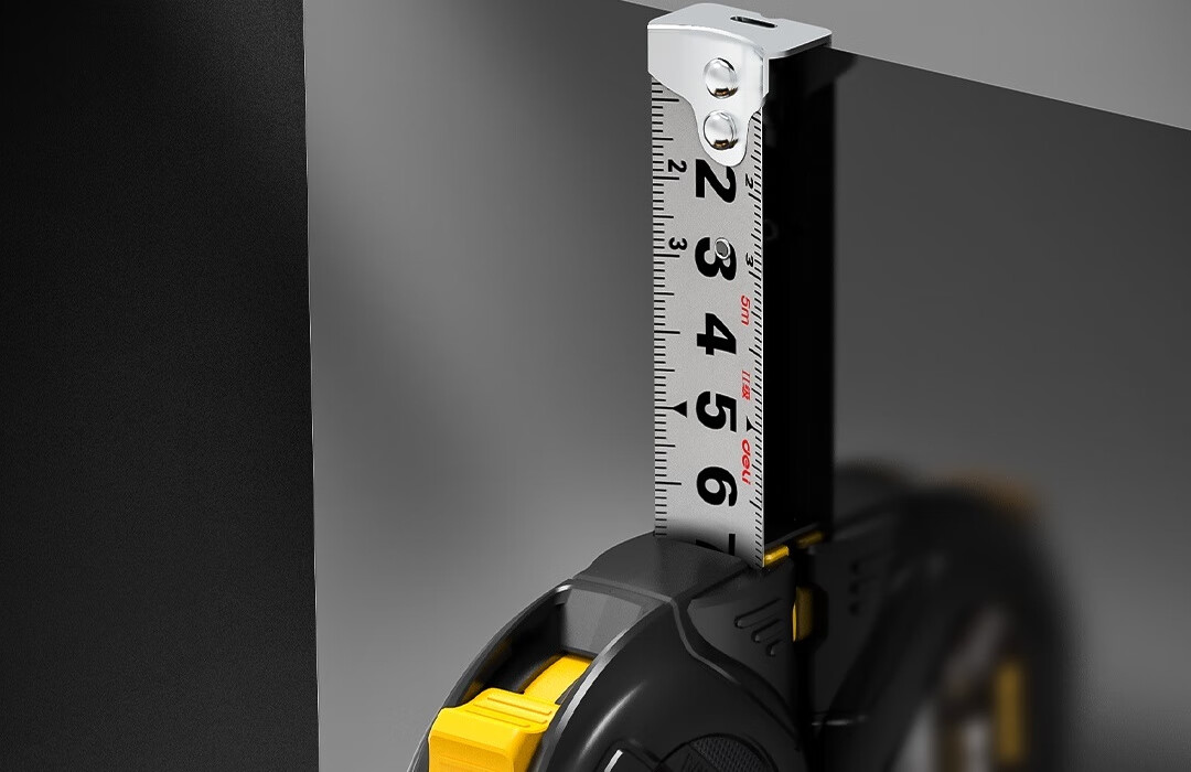 Deli High-Profile Steel Tape Measure, Stylish, Wear-Resistant, Drop-Resistant Ruler, High-Precision Measuring Tape, 5m*28mm 2