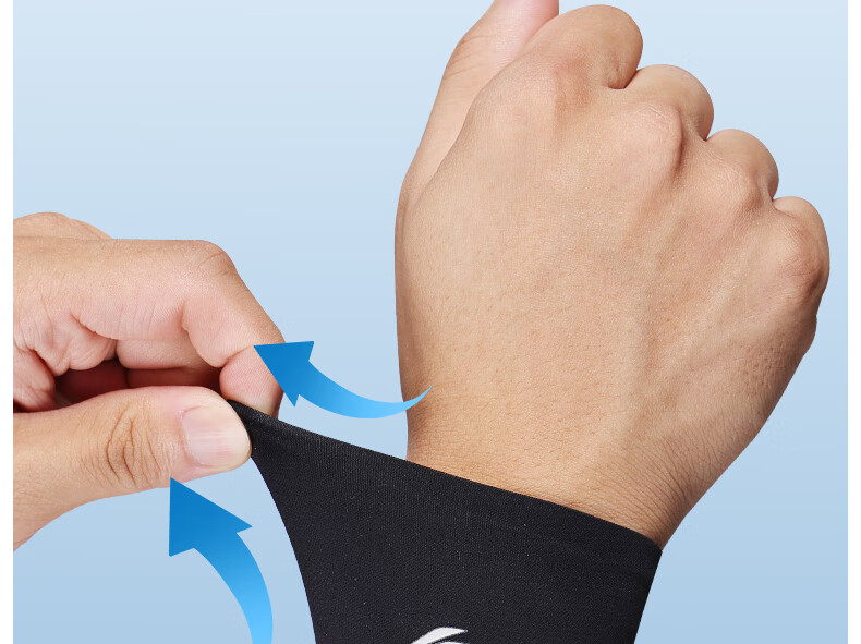 Li-Ning Sports Wristband Sweat-Absorbing Cooling Wrist Towel for Badminton Basketball Volleyball Tennis Tendonitis Wrist Injury 14