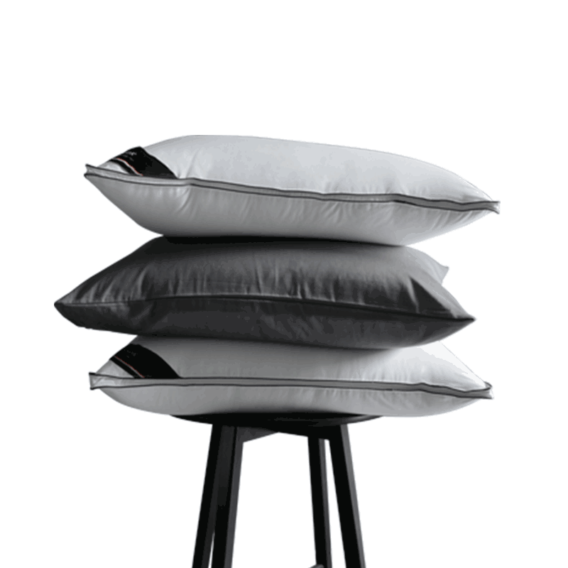 SIDANDA All Goose Down Pillow, Hungarian 95% White Goose down Pillow, Five-Star Hotel Pillow, Puff Pillow, Low Pillow