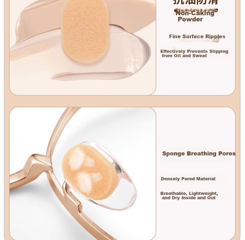 HB Sponge Eyeglass Nose Pads, Oval Skin Color, 40 Pairs, Nose Bridge Pads, Anti-Pressure Marks, Non-Slip, Heightening, Anti-Slip 4