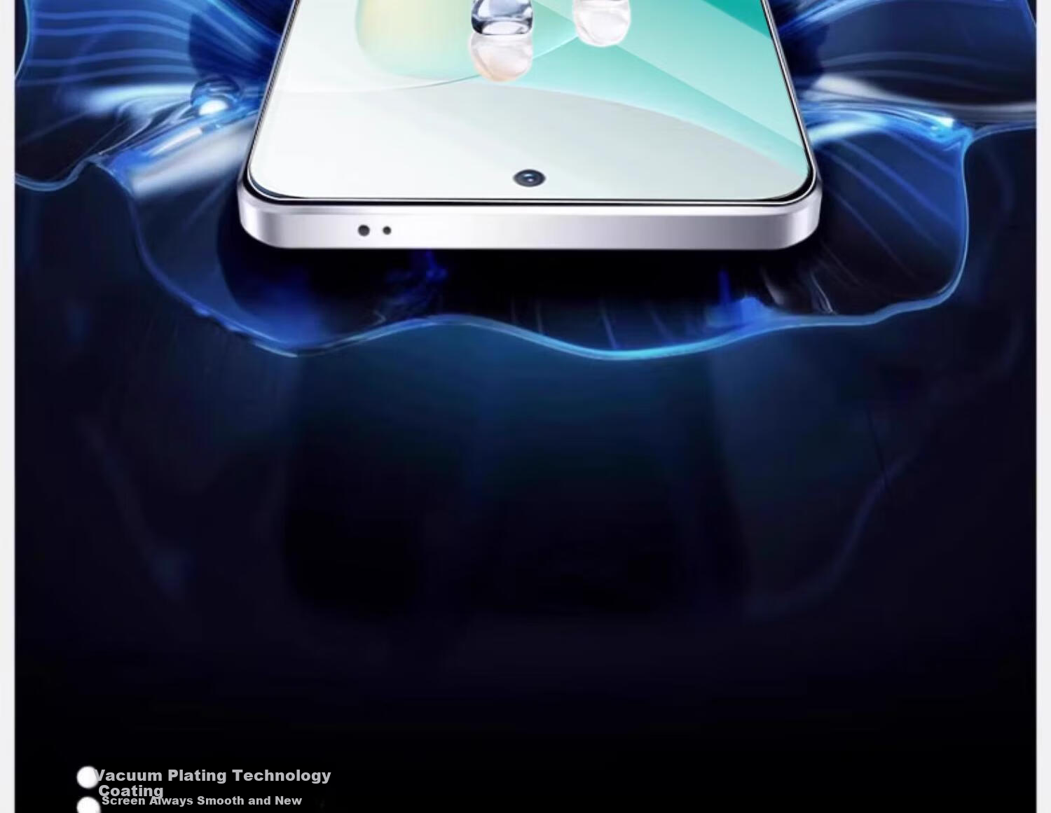 Smorss [2 Pieces Premium] Tempered Glass Screen Protector for Honor 300, Full Coverage High Definition Anti-Scratch Anti-Fingerprint Full Glass Film for Honor 300 Smartphone 5