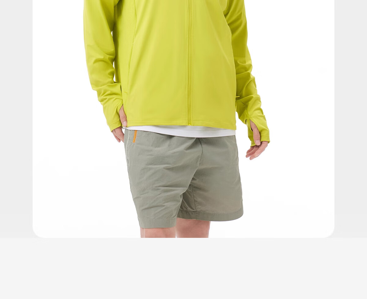 CAMEL Cold White Outdoor Sun Protection Clothing Spring And Summer Men's And Women's Original Yarn Cool-Feeling UPF50 Jacket Sun Protection Garment 62