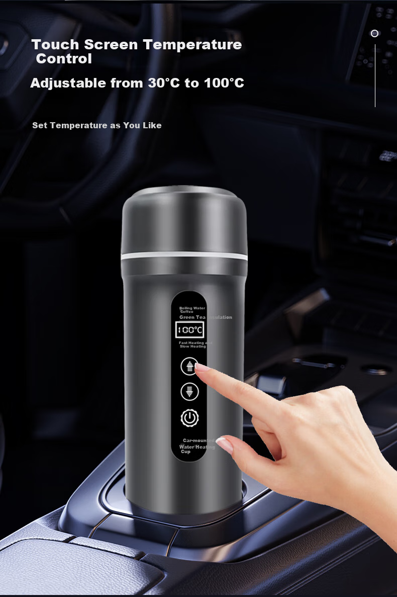 SECRETSBOX 2025 New Car Kettle, 12v24v Universal Electric Water Boiler, Heating And Insulation Integrated Electric Kettle, Hot Water Dispenser 4