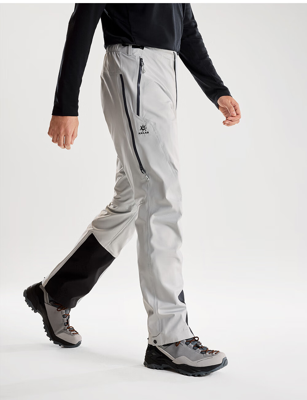 KAILAS Men's Tactical Pants, FILTERTEC 3L Waterproof Outdoor Windproof Mountaineering Ski Pants 4