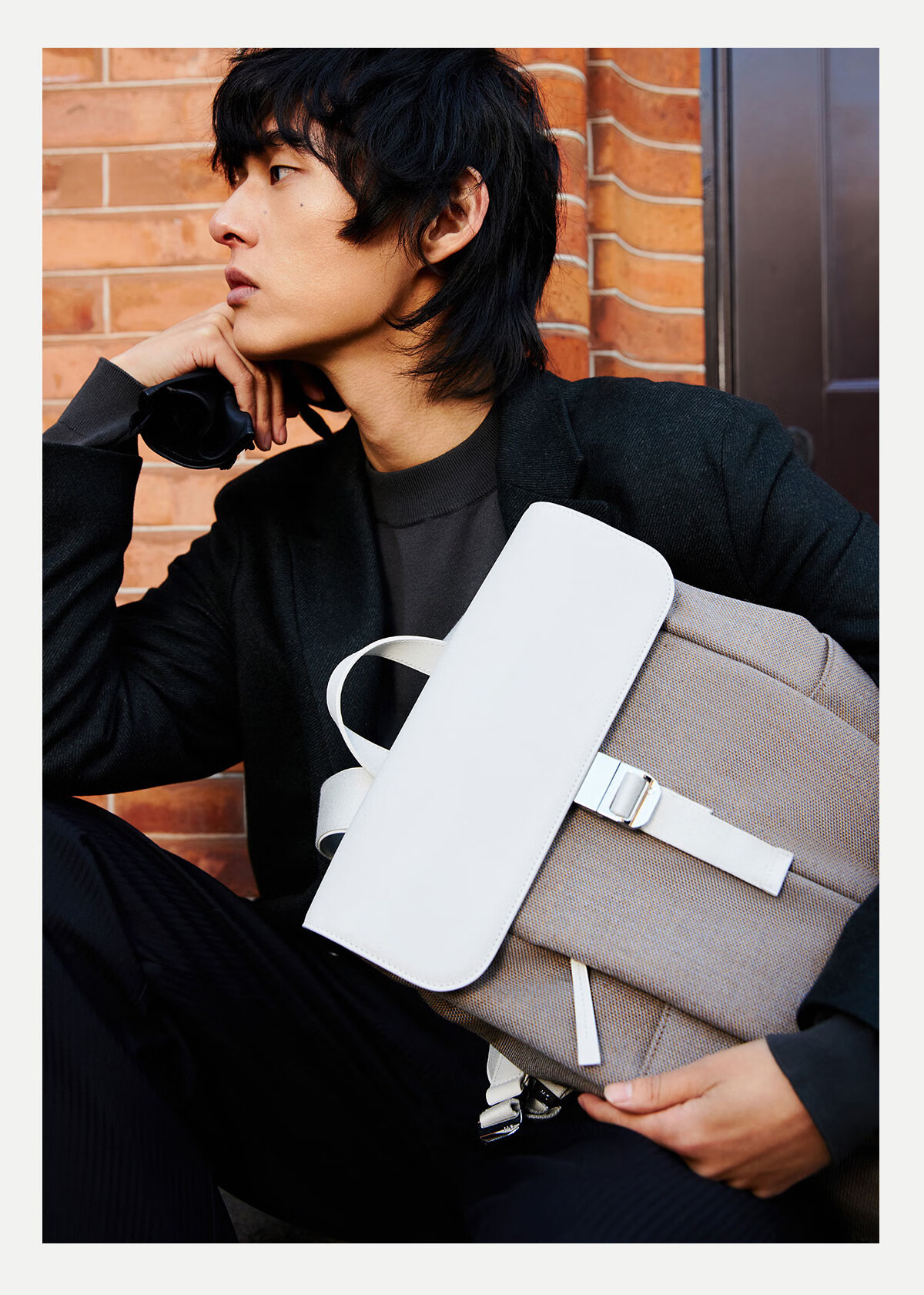 ITO "New Product" PORCINI BACKPACK, Twilight Brown 20L Business Backpack for Men And Women, Laptop Bag for Travel 1