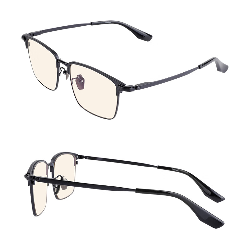 Blutech Anti-Blue Light Radiation Protection Classic Business Glasses [Black Gold 2035], 95% Blue Light Blocking Lenses 11