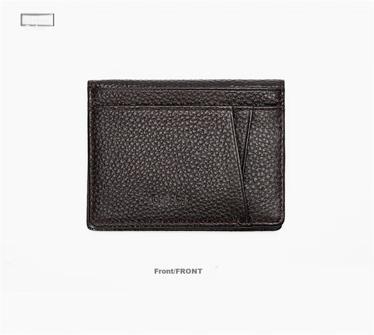 GOLF Card Holder, Men's Top-Grain Leather Driving License Holder, Multi-Card Slots for Women, Bank ID Card Holder, Ultra-Thin Card Sleeve 10