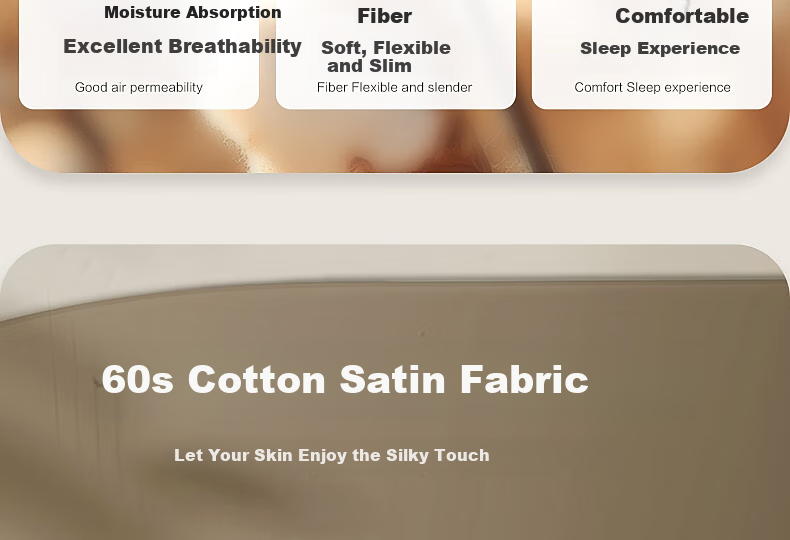 Bailisi Shuixing Jiafang Brand 60-Count Long-Staple Cotton Pillowcase, Single Piece, Double Pillow Cover, High-Count Sateen, for Family Use 7