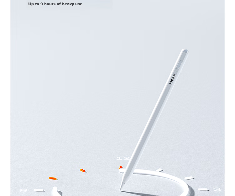 TORRAS [Ultra-Smooth] Compatible with Apple Pencil Pro Third Generation IPad Stylus, Sensitive Touch Screen Writing for All Series, 2026 New Air Magnetic Version White 13