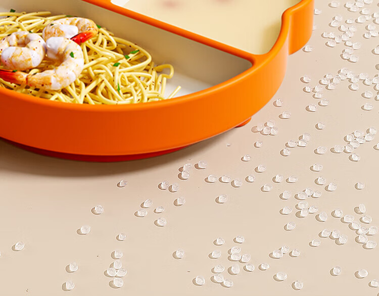 DOCTOR MA Baby Plate, Silicone Feeding Tray with Detachable Sections, Children's Tableware, Complementary Food Bowl And Plate, Green Lunch Box 13