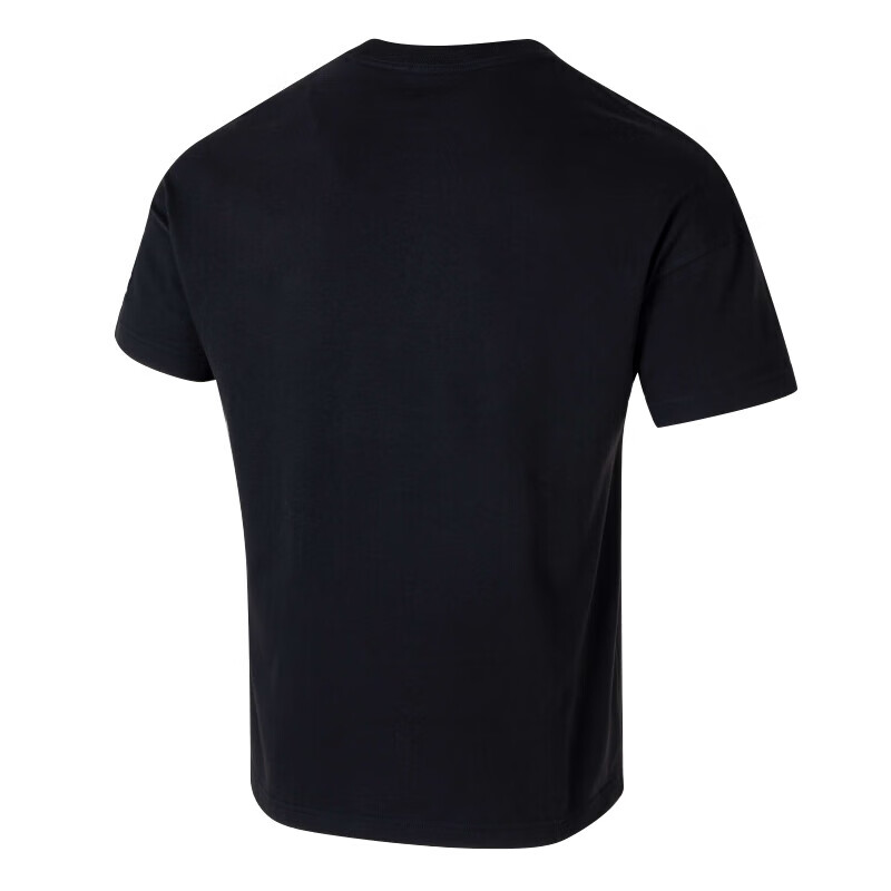 Adidas Pure Cotton Comfortable Knitted Breathable Running Sportswear, Middle-Aged Simple Round Neck T-Shirt, JY8565, A/M Size 2