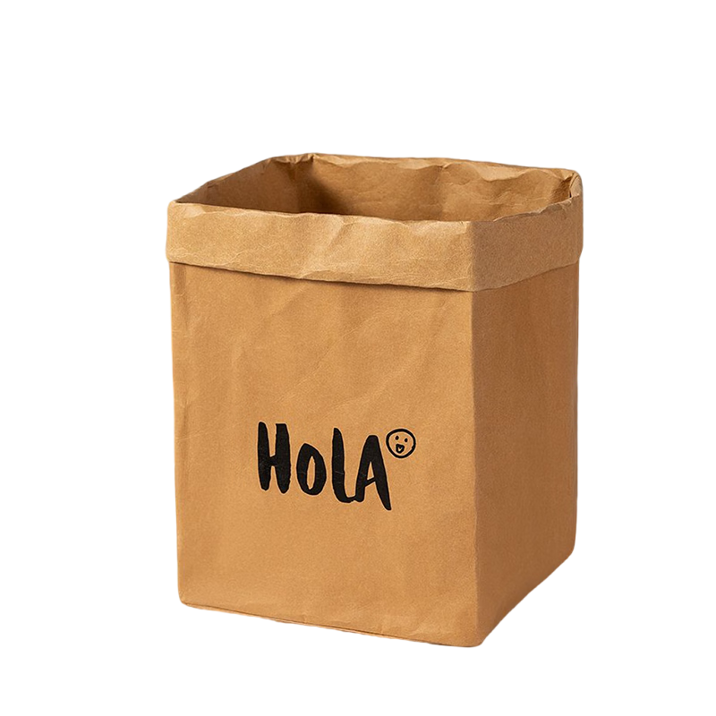 Fanyejia Japanese Kraft Paper Storage Bags, Food Bags, Refrigerator Washable Packaging Bags, Baking Bread Bags, Oil-Proof Paper Bags