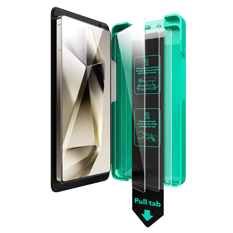ESR ESR [3 Pieces] Tempered Glass Screen Protector for Samsung S25 Ultra, Galaxy S25 Ultra Phone Film, Anti-Fingerprint, HD Clear, Full Coverage Front Protective Film