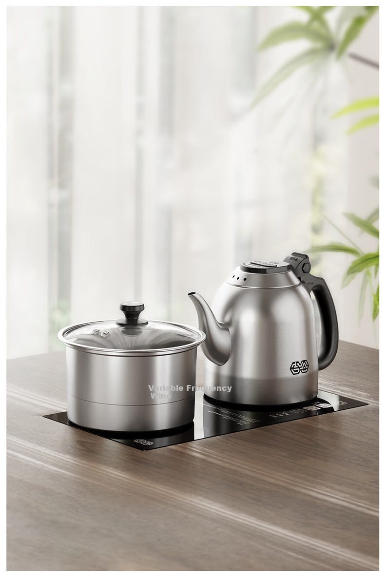 K·KOU Fully Automatic Dual-Base Electric Kettle with Water Inlet, Tea Station All-In Boiling Point Constant Temperature Electric Tea Stove Set for Brewing Tea [1.2L + 0.8L] TC008 10