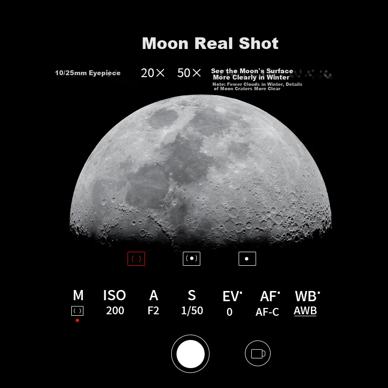EXPLORE SCIENTIFIC Astronomical Telescope, High Magnification, High Definition, Professional Entry-Level, Boys' Stargazing, Elementary School Children's Day Gift