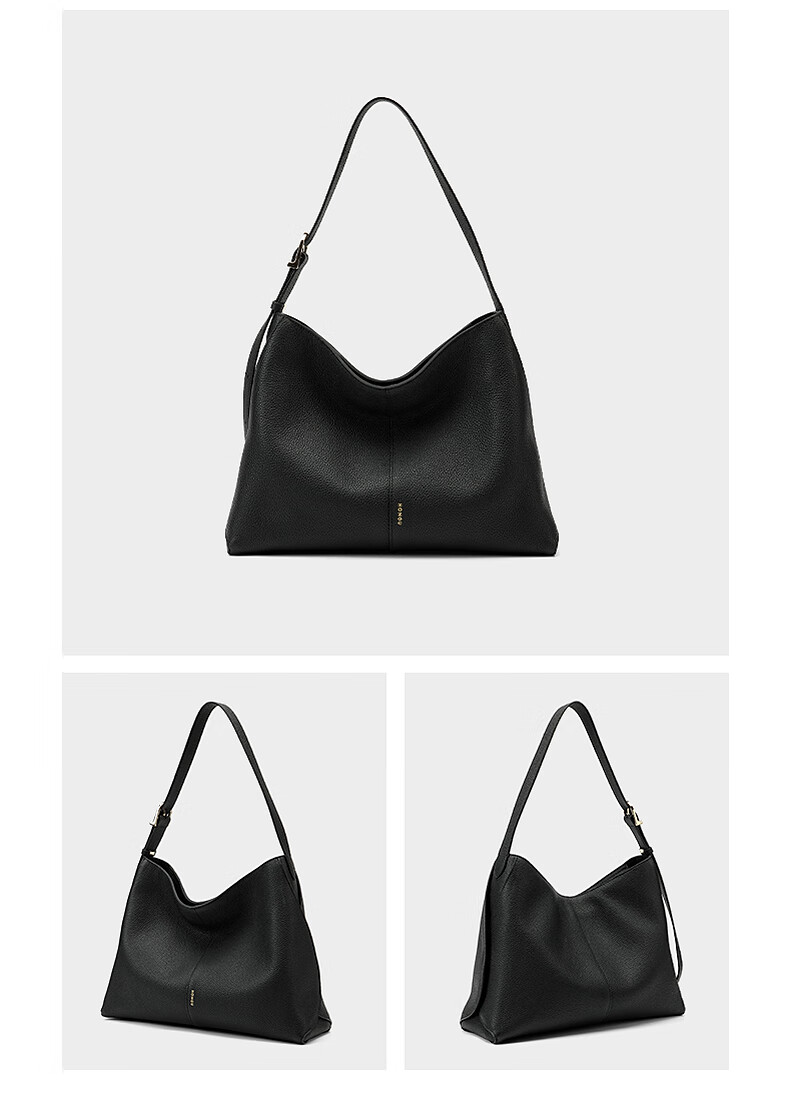 HONGU Handbag, Shoulder Bag, Underarm Bag, Cowhide Large Capacity Hobo Bag, Crossbody Women's Bag, Birthday Gift for Girlfriend 7