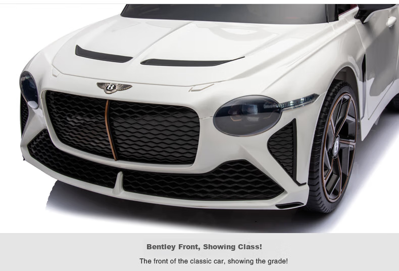 BeRica Children's Electric Car, Four-Wheel Vehicle, Authorized by Bentley, Remote Control, Toy Car for Boys And Girls, Rideable, Baby Gift 23