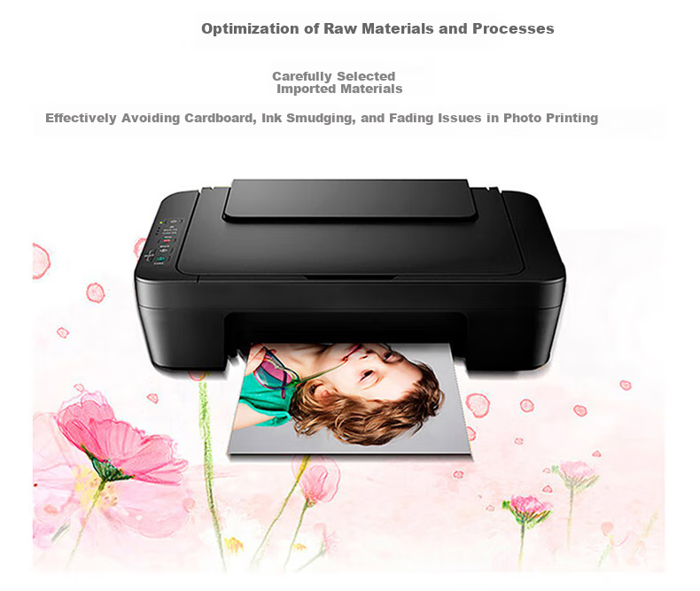 KODAK, 4R/6 Inch, 270g Waterproof RC Glossy Photo Paper, Inkjet Printing Photo Paper, 50 Sheets in Colorful Bag, 9891-102 5