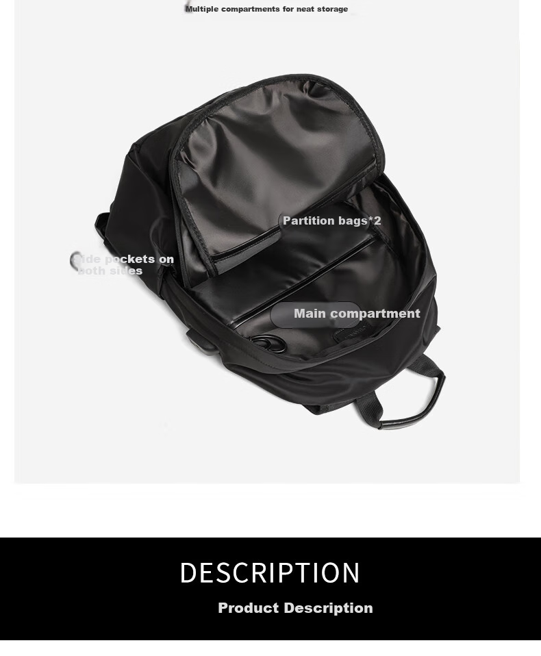 C.BANNER Backpack for Women, Large Capacity School Bag, Simple Laptop Bag, Versatile Commuter Bag, Lightweight Travel Backpack 4
