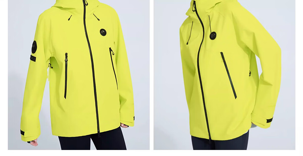 CAMEL Panda Series Hard Shell Waterproof Windproof Outdoor Mountaineering Jacket Cycling Coat A35BA6B113 M 18
