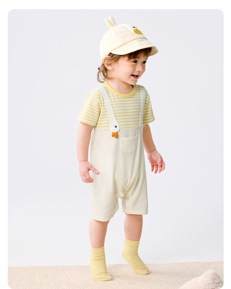 Balabala Baby Newborn Romper Jumpsuit Outfits Summer 2025 [Mall Same Style] 200225120201 11