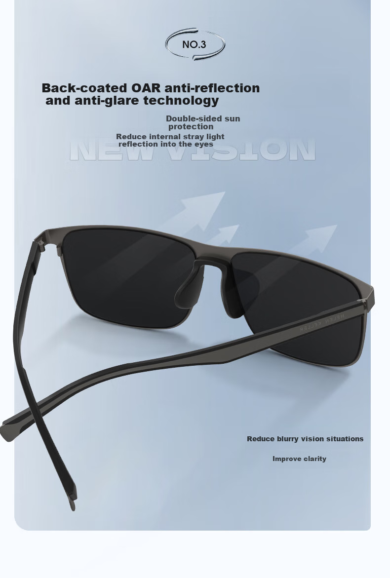HELEN KELLER Sunglasses for Men, UV Protection, 2026 New Style Glasses for Women, Polarized Sunglasses, High-End Driving-Specific Sunglasses 5