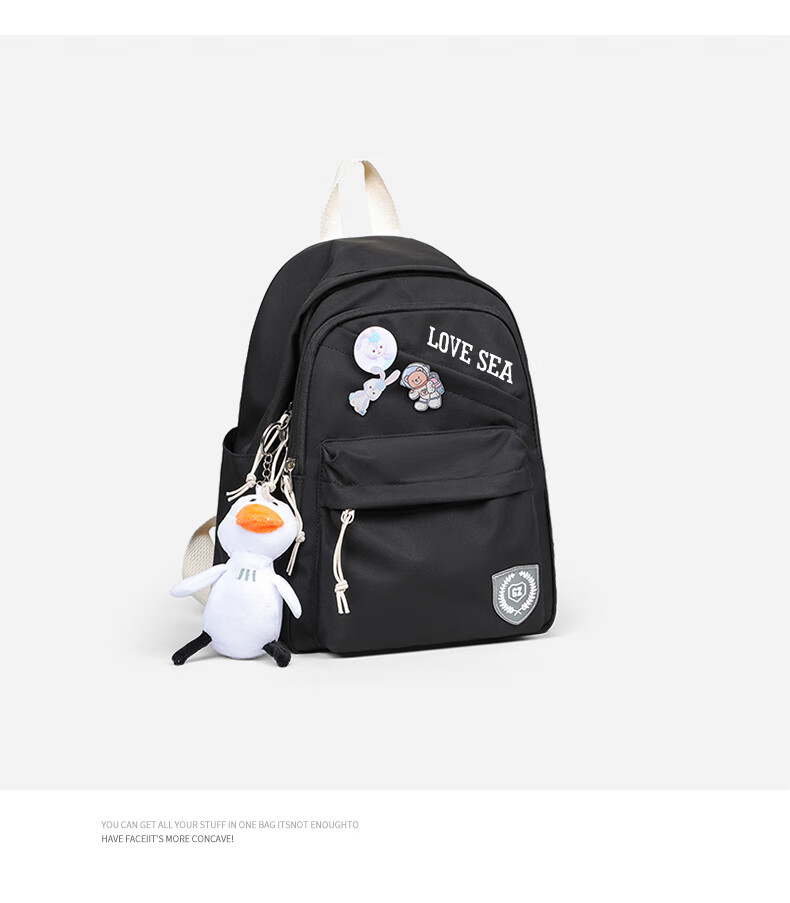 Aiqinghai Backpack for Women, School Bag for Primary And Middle School Students, Children's Fashionable Versatile Small Backpack for Elementary to College Students, Grades 1-3 12