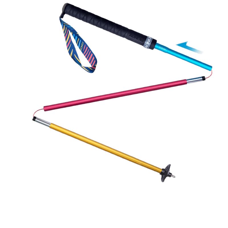 AONIJIE AONIJIE Telescopic Trekking Pole, Ultra-Light Outdoor Hiking And Cross-Country Non-Carbon Fiber Portable Adjustable Climbing Stick