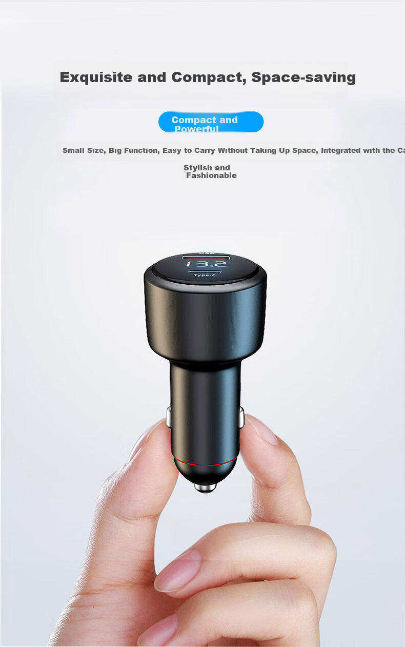 Niuman Car Charger, Super Fast Charging, Suitable for Laptops, Huawei, Xiaomi, OPPO, Apple, Honor 13