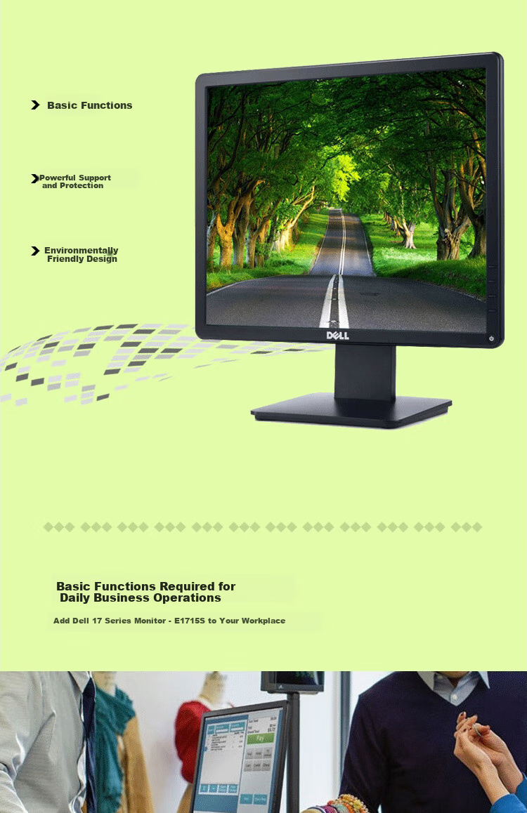 DELL 24-Inch Office Monitor, 16:10 Ultra-Thin Bezel, IPS, 100Hz Refresh Rate, Hardware-Level Blue Light Protection, USB-C, Rotatable And Height Adjustable, P2423 Upgraded Version P2425 1