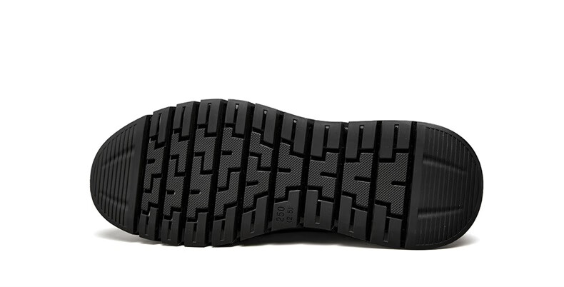 Yierkang Casual Leather Shoes for Men, Comfortable Slip-On Loafers with Perforated Design for Middle-Aged Fathers, Model 61775W, Black, Size 41 8
