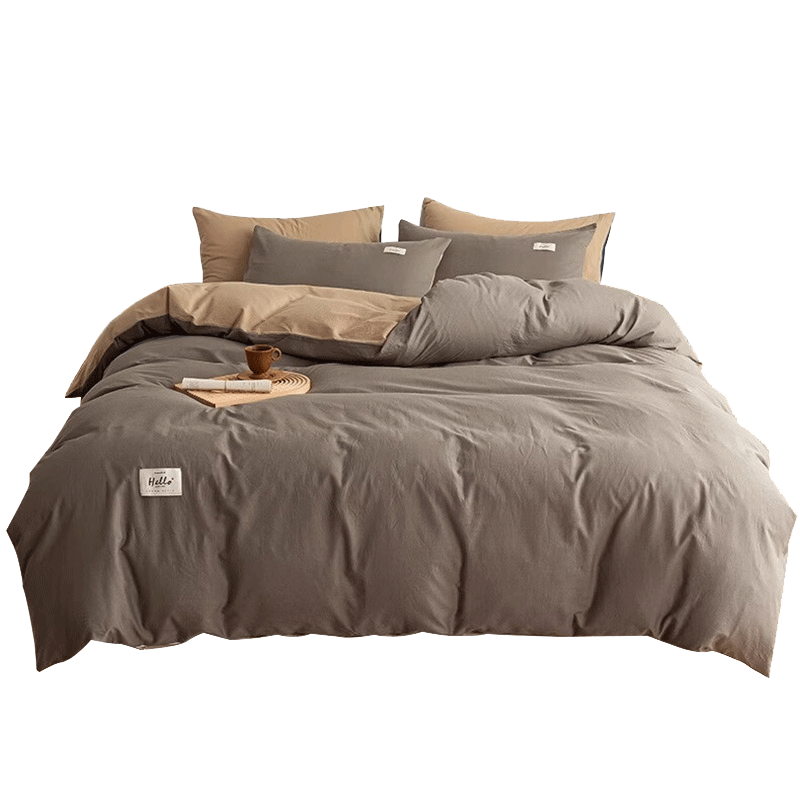 Maoren 100% Pure Cotton Duvet Cover, All-Cotton Single Bed Student Dormitory Quilt Cover Single Piece, Bedding, 150*200cm