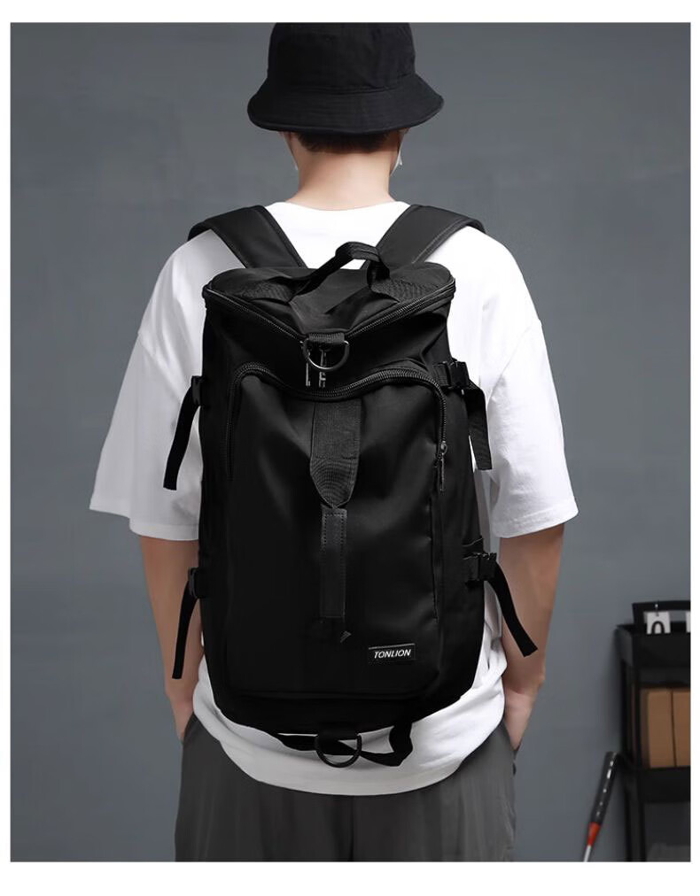 TonLion Backpack Large Capacity Sports Fitness Bag Travel Luggage Bag for Short Trips Outdoor Storage Crossbody Backpack 10